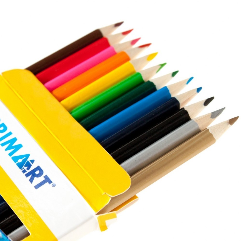 PENCILS 12 COLORS TRIANGULAR PRIMA ART 337404